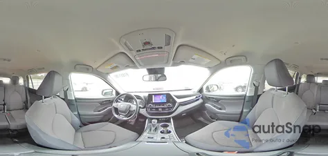 2023 Toyota Highlander L z USA, uszkodzony, nr VIN 5TDKDRAH7PS525974